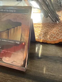 Magic: The Gathering Foil The Walls of Ba Sing Se Mythic Rare #0329 - Image 2