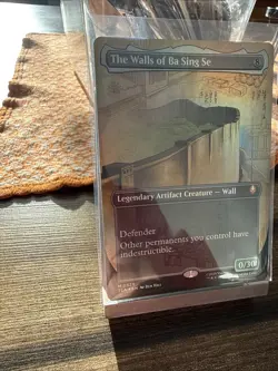 Magic: The Gathering Foil The Walls of Ba Sing Se Mythic Rare #0329 - Image 3