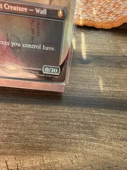 Magic: The Gathering Foil The Walls of Ba Sing Se Mythic Rare #0329 - Image 4