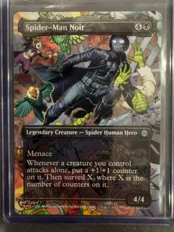 MTG Spider-Man Noir (Borderless) Marvel's Spider-Man Regular - Image 1