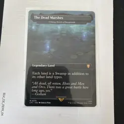 The Dead Marshes Urborg Tomb of Yawgmoth Borderless Regular Lotr Mtg - Image 1