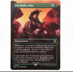 Life Finds a Way SHOWCASE / Magic MTG / Jurassic Park World Collection - NM - Image 1