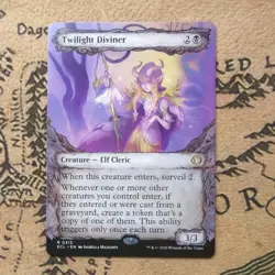 Twilight Diviner (Showcase) - 315 - ECL - NM - MTG Magic the Gathering - Image 1