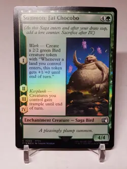 Final Fantasy Foil: Summon: Fat Chocobo - Image 1