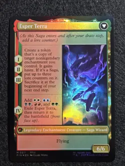 MTG - Terra, Magical Adept (Extended Art) Final Fantasy - Foil #511 NM - Image 2