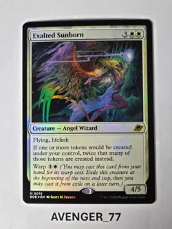 Magic The Gathering MTG #0015 Exalted Sunborn FOIL Edge of Eternities EOE - Image 1
