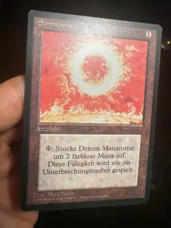 German FBB • Sol Ring • Pack Fresh • Mtg (1511) - Image 1