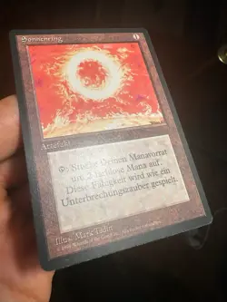 German FBB • Sol Ring • Pack Fresh • Mtg (1511) - Image 2