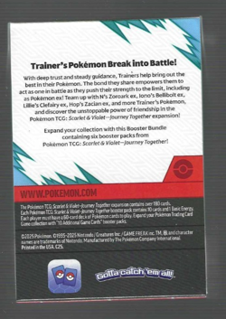 POKEMON JOURNEY TOGETHER BOOSTER BUNDLE FACTORY SEALED BOX - Image 2