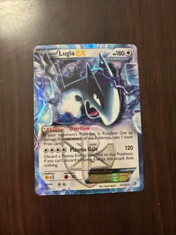 Lugia EX 102/113 Pokemon Team Plasma - Legendary Treasures Holo Rare 102/113 - Image 1