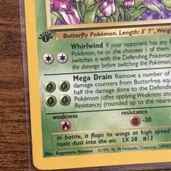 Pokemon TCG Butterfree Jungle 33/64 1st Edition Uncommon - Image 4