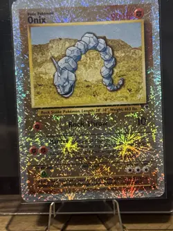 Pokemon Onix 84/110 Legendary Collection Reverse Holo Fireworks NM-/LP+ - Image 2