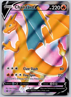 Charizard V SWSH050 (NM) - Sword & Shield Black Star Promo - Pokemon TCG - Image 1