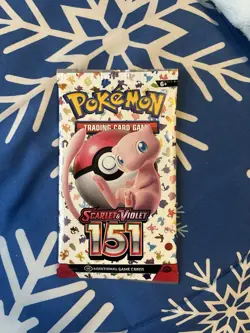 Scarlet & Violet 151 Booster Pack English Factory Sealed Pokemon 2023 22 Grams - Image 1