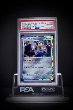 2019 Pokemon JPN SM Melmetal holo 093 Tag Team GX All Stars PSA 10 - Image 2