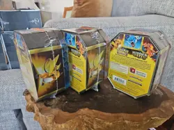 Pokemon Hidden Fates Tins Charizard Gyarados Raichu GX Boxes - Set of 3 - Image 2