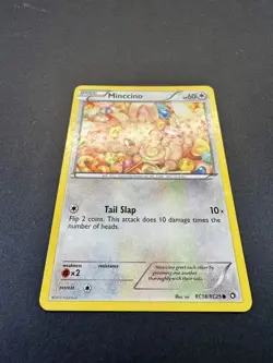Pokemon TCG Minccino Legendary TreasuresRadiant Collection rc18/rc25 NM Holofoil - Image 4