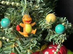 1997 Venusaur Christmas Tree Figure Japanese Tomy Pokemon Pikachu flareon etc - Image 4