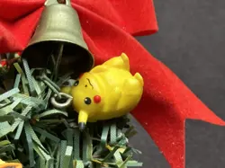 1997 Venusaur Christmas Tree Figure Japanese Tomy Pokemon Pikachu flareon etc - Image 5