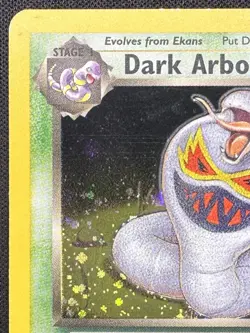 2000 Dark Arbok #2/82 Holo LP Rare Pokemon Team Rocket Vintage WOTC - Image 2