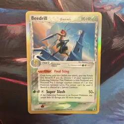 Pokemon TCG Beedrill 1/113 Delta Species Reverse Holo 2005 Rare - Image 1