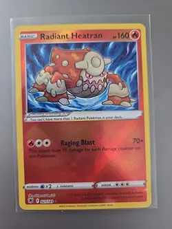 Radiant Heatran 027/189 Astral Radiance Holo NM POKEMON - Image 1