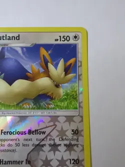 Stoutland 105/149 Reverse Holo Rare NM | Pokemon Sun & Moon - Image 2