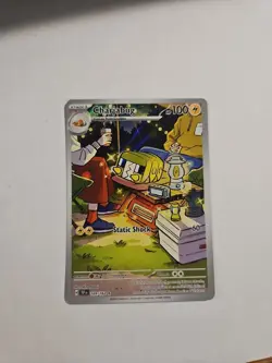 Charjabug 169/162 Illustration Rare Pokemon TCG S&V Temporal Forces 169/162 - Image 2