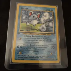 Marill 66/111 Neo Genesis 1st Edition WOTC Vintage Pokemon - Image 1