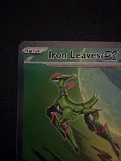 Pokemon TCG Iron Leaves EX Scarlet & Violet Temporal Forces 203/162 - Image 3