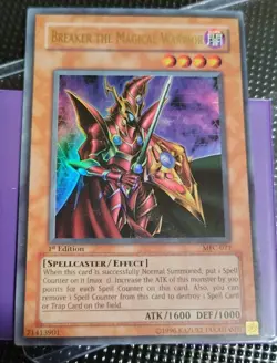 Yugioh Breaker The Magical Warrior MFC-071 Ultra Rare 1st Edition VLP - Image 1