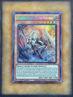 Yugioh Incredible Ecclesia, the Virtuous BODE-EN007 Secret Rare 1st Ed NM - Image 1