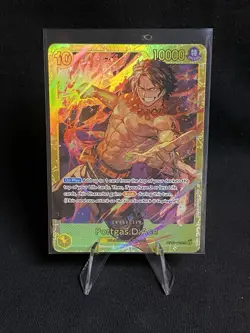 Portgas D Ace OP07-119 SEC ENGLISH OP07 500 Years In The Future ONE PIECE TCG - Image 1