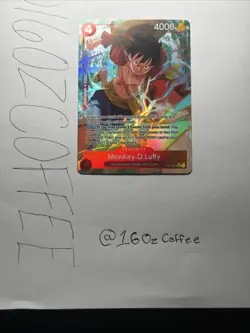 Monkey D. Luffy (Alt Art) OP12-015 SR Legacy of the Master - NM+ - Image 2
