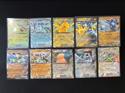 2025 Pokemon Prismatic Evolutions EX Double Rare 10 Card Lot - Image 1
