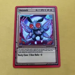 Metamoth 135/150 Epic Ward Trading Card Game TCG 1st Edition Generation 2 NM - Image 1