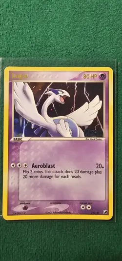 Pokemon TCG Lugia Reverse Holo Unseen Forces #29 individual card collectible - Image 1