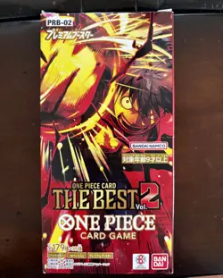 Sealed Japanese The Best Vol. 2 PRB-02 Booster Box US SELLER One Piece Card Game - Image 1
