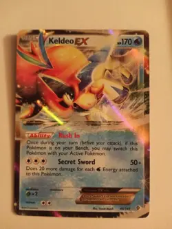 Pokemon TCG Card 2012 Boundaries Crossed - Kedleo EX 49/149 - Image 2