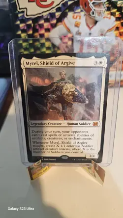 Myrel Shield of Argive the Brothers' War Regular Card - Image 1