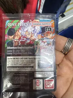 One Piece Gonzaga CCG Monkey D. Luffy Promo Holo Card College Basketball - Image 2