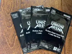 Union Arena Store Tournament Kit 2024 4 Action Point Card Pack Winner Card - Image 2