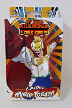 Mirio Togata Clash Deck My Hero Academia Collectible Card Game Sealed New 2023 - Image 1