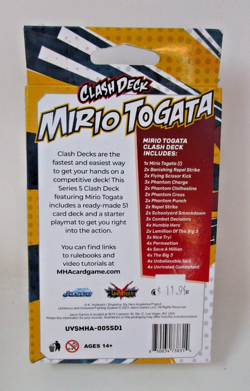 Mirio Togata Clash Deck My Hero Academia Collectible Card Game Sealed New 2023 - Image 2