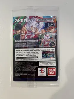 One Piece Monkey.D.Luffy College Basketball US Voyage Promo Card - Image 2