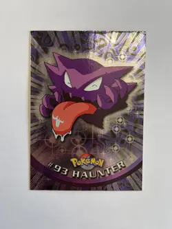 HAUNTER #93 Pokemon Card TCG FOIL Topps TV Animation - Image 1