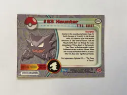 HAUNTER #93 Pokemon Card TCG FOIL Topps TV Animation - Image 2