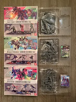 Gundam Card Game Assemble Set ST02A ST03A ST04A NO BONUS PACK - Image 1
