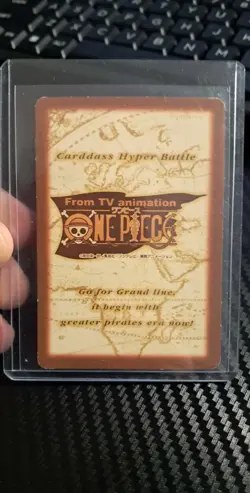BANDAI One Piece Hyper Battle S89 ZORO HOLO FOIL SCARCE EARLY CARD - Image 2