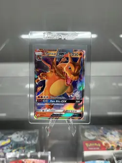 Pokemon TCG Charizard GX SM211 Black Star Promo Holo Card Hidden Fates mint - Image 1